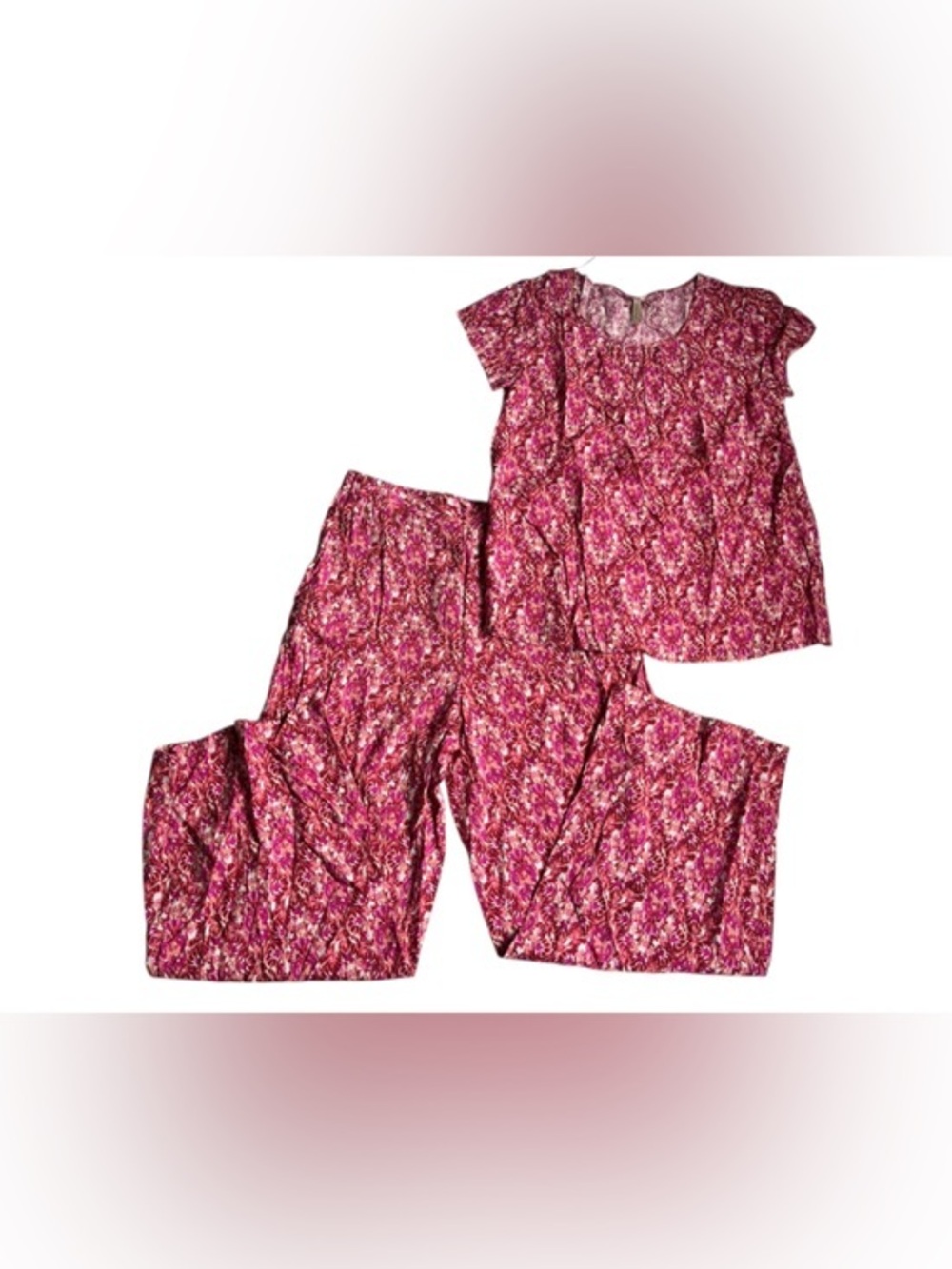 NWOT soyaconcept pink patterned set